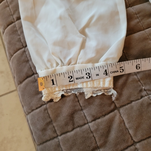 Vintage Style Lace/Sheer Top - Picture 11 of 11